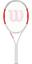 Wilson Six.One Lite 102 Tennis Racket - White/Red - thumbnail image 1