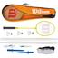 Wilson 4 Racket Badminton Set - thumbnail image 2
