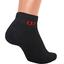 Wilson Mens Premium Trainer Socks (3 Pairs) - Black (Size 6-11) - thumbnail image 3