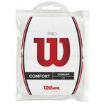 Wilson Pro Overgrip Ziplock (Pack of 12) - White