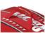 Wilson Federer Moulded Tour 15 Pack Bag - Red/White (Thermoguard) - thumbnail image 2