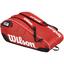 Wilson Federer Team III 12 Pack Bag - Red