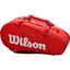 Wilson Super Tour 9 Racket Bag - Red - thumbnail image 2