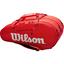 Wilson Super Tour 15 Racket Bag - Red - thumbnail image 1