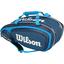 Wilson Tour V 9 Pack Bag - Blue - thumbnail image 1