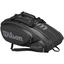 Wilson Tour V 9 Pack Bag - Black - thumbnail image 2