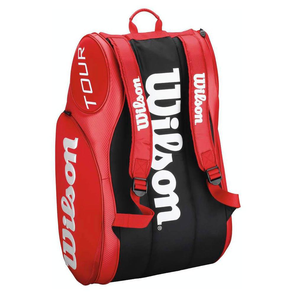Wilson Tour Red Moulded 2.0 15 Pack Bag - thumbnail image 2
