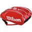 Wilson Tour Red Moulded 2.0 15 Pack Bag - thumbnail image 1
