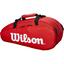 Wilson Tour 6 Racket Bag - Red - thumbnail image 1