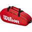 Wilson Tour 6 Racket Bag - Red - thumbnail image 2