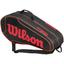 Wilson Burn Team 6 Pack Bag - Black/Orange - thumbnail image 2