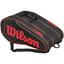 Wilson Burn Team 12 Pack Bag - Black/Orange - thumbnail image 2