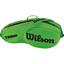 Wilson Team III 3 Racket Bag - Green