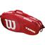 Wilson Team III 6 Pack Bag - Red/White - thumbnail image 2