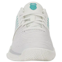 K-Swiss Womens Express Light 3 Tennis Shoes - Blanc De Blanc/Baltic/Glacier Grey - thumbnail image 5