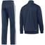 Adidas Mens Essential 3 Stripe Tracksuit - Collegiate Navy/White - thumbnail image 2