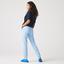 Lacoste Womens Lightweight Fleece Jogging Pant - Blue - thumbnail image 4