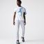 Lacoste Mens Fleece Sweatpants - Grey Chine - thumbnail image 3