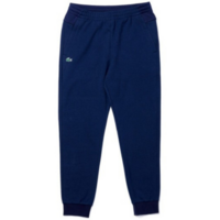 Lacoste Mens Mesh Panel Sweatpants - Navy Blue