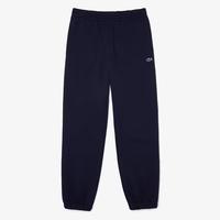 Lacoste Mens Brushed Fleece Sweatpants - Navy