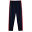 Lacoste Mens Tennis Trackpants - Blue/Red - thumbnail image 1