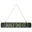 Nike Just Do It Yoga Mat - Black/Key Lime - thumbnail image 2