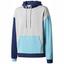 Yonex Unisex YHD123EX Hoodie - Navy/Sky - thumbnail image 1