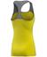 Adidas Womens adiZero Tank - Vivid Yellow/Tech Grey - thumbnail image 2