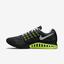 Nike Mens Air Zoom Structure 18 Running Shoes - White/Silver - thumbnail image 3
