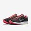 Nike Mens Air Zoom Structure 18 Running Shoes - Hot Lava/Black - thumbnail image 5