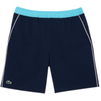 Lacoste Mens Recycled Fabric Stretch Tennis Shorts - Navy