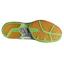 Asics Mens GEL Rocket 7 Indoor Court Shoes - Green/Black - thumbnail image 2