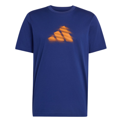 Adidas Mens Clay Is Not Graphic T-Shirt - Dark Blue
