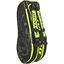 Dunlop Natural Tennis 8 Racket Bag - Yellow/Black - thumbnail image 2