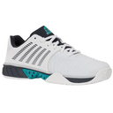 K-Swiss Mens Express Light 3 Padel Shoes - White/Carbon/Baltic - thumbnail image 6