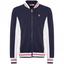 Fila Mens Settanta Track Jacket - Peacoat Blue/White/Red - thumbnail image 1