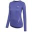Asics Womens Long Sleeve Running Crew - Violet Purple - thumbnail image 1