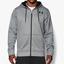 Under Armour Mens Storm Full Zip Hoodie - Grey - thumbnail image 1