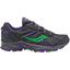 Saucony Womens Excursion TR7 GTX Running Shoes - Grey/Purple/Green - thumbnail image 1