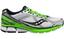 Saucony Mens Triumph 10 Running Shoes - White/Green - thumbnail image 1