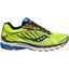 Saucony Mens Ride 6 Running Shoes - Citron/Red/Blue - thumbnail image 1