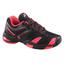 Babolat Boys V-Pro 2 Junior Tennis Shoes - Black/Fluo Red - thumbnail image 1