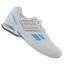 Babolat Girls Propulse Team BPM Junior Tennis Shoes - White/Pink - thumbnail image 1