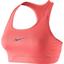 Nike Pro Victory Sports Bra - Bright Mango/Medium Ash - thumbnail image 1