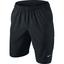 Nike Mens N.E.T 11 Inch Woven Shorts - Black/White - thumbnail image 1