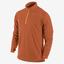 Nike Mens Element 1/2 Zip LS Running Shirt - Orange/Reflective Silver - thumbnail image 1