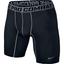 Nike Mens Pro Core Compression 6" Shorts - Black - thumbnail image 1