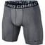 Nike Mens Pro Core Compression 6" Shorts - Grey - thumbnail image 1