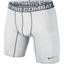Nike Mens Pro Core Compression 6" Shorts - White - thumbnail image 1