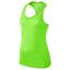Nike Womens Touch Breeze Tank - Lime/Silver - thumbnail image 1